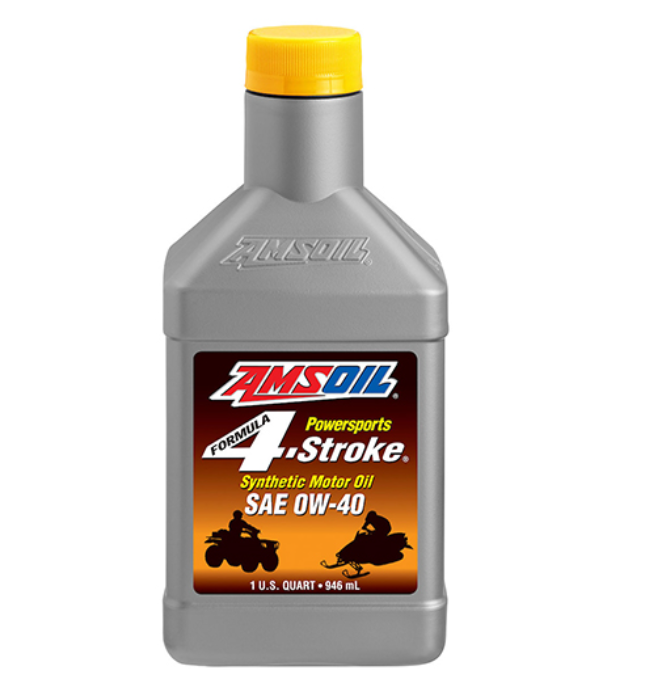 AMSOIL Formula 4-Stroke Powersports Synthetic Motor Oil SAE 0W-40 — Semage Group