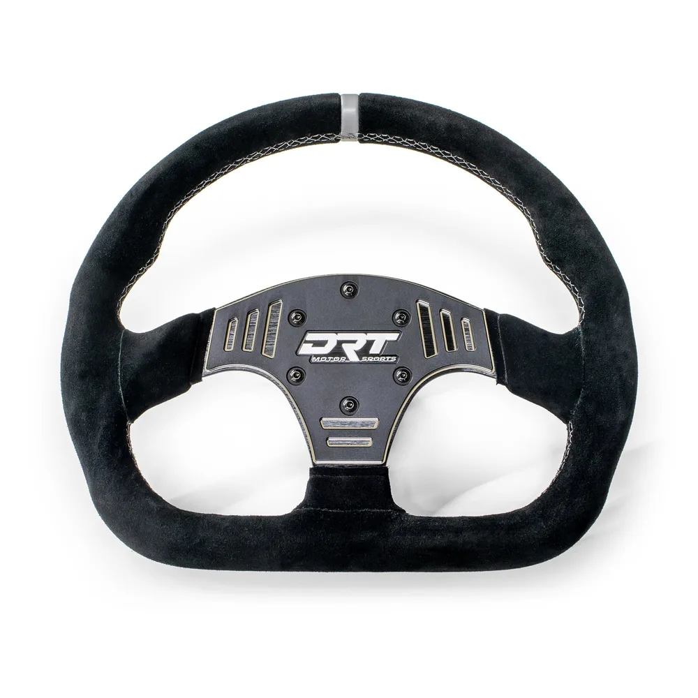 Volante Forma D de 330 mm en Gamuza DRT — Semage Group