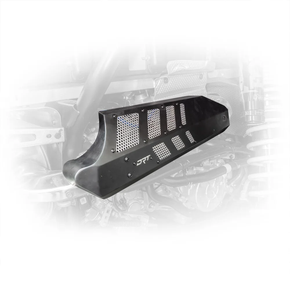 Protector de Headpipe de Aluminio DRT — Polaris RZR Turbo R / Pro XP — Semage Group