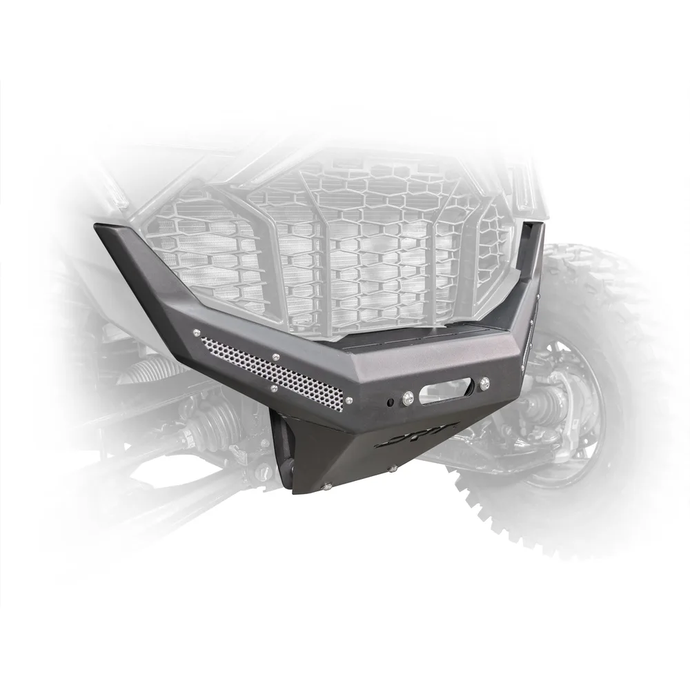 Bumper Delantero con Winch, Negro DRT — Polaris RZR Pro R / Turbo R 2022-2024 — Semage Group