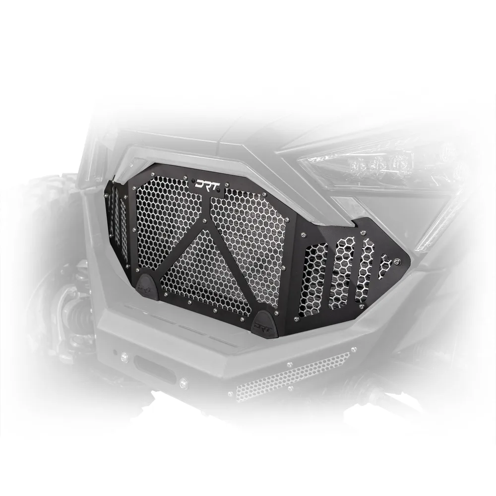 Parrilla Frontal de Aluminio, Negra DRT — Polaris RZR Pro R / Turbo R 2022-2024 — Semage Group