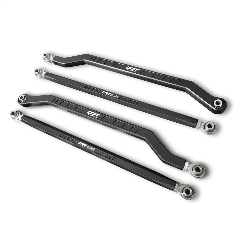 Set de Radius Rods Billet de Alta Distancia al Suelo, Negro DRT (64 in, XP1K-4) — Polaris RZR XP 1000-4 2024+ — Semage Group