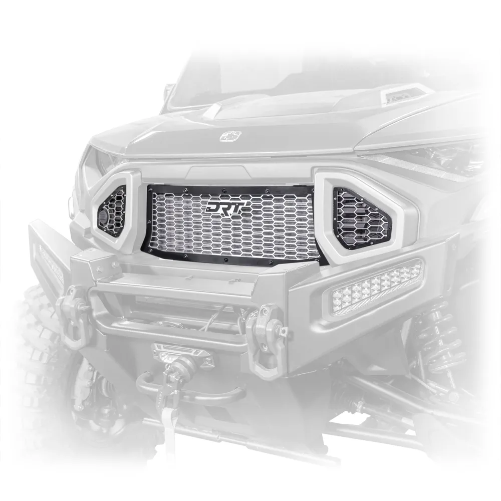 Kit de Parrilla Frontal de 3 Piezas, Negro DRT — Polaris Ranger XD 1500 2024+ — Semage Group