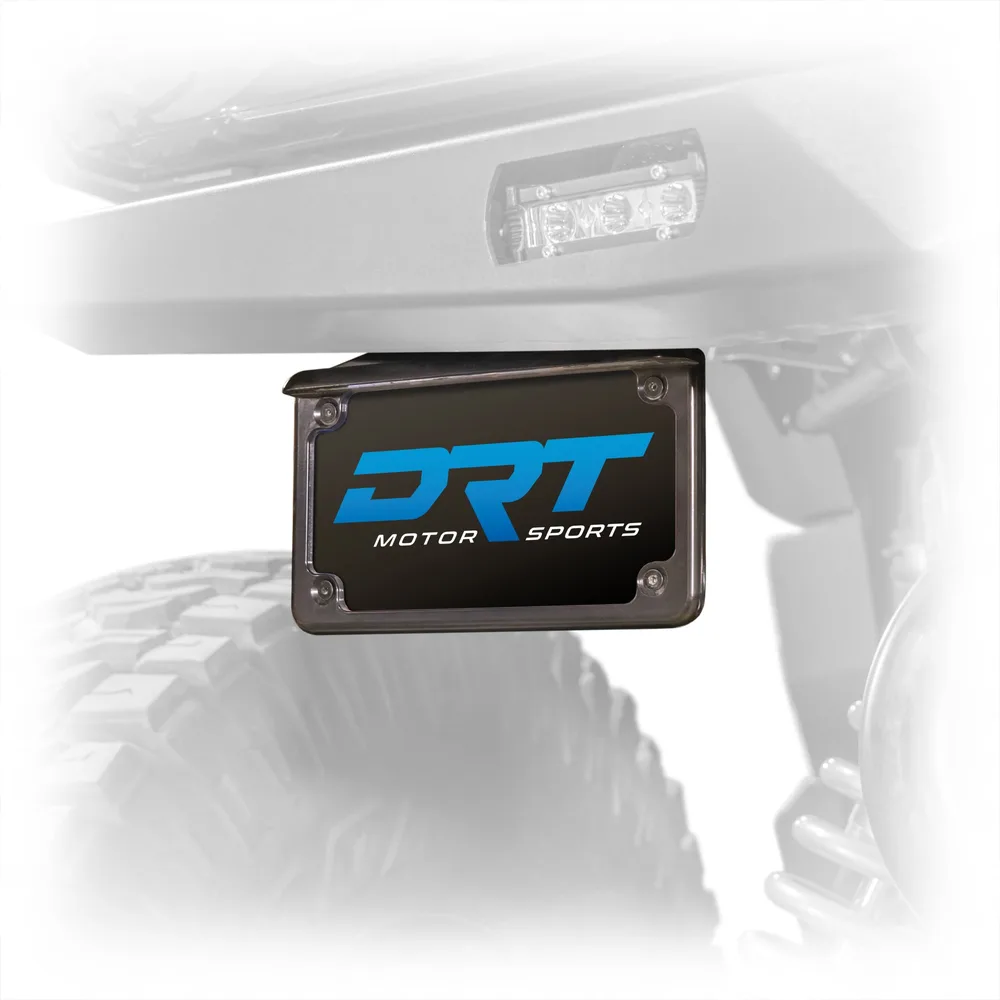 Soporte de Placa para Bumper Trasero DRT — Polaris Xpedition — Semage Group