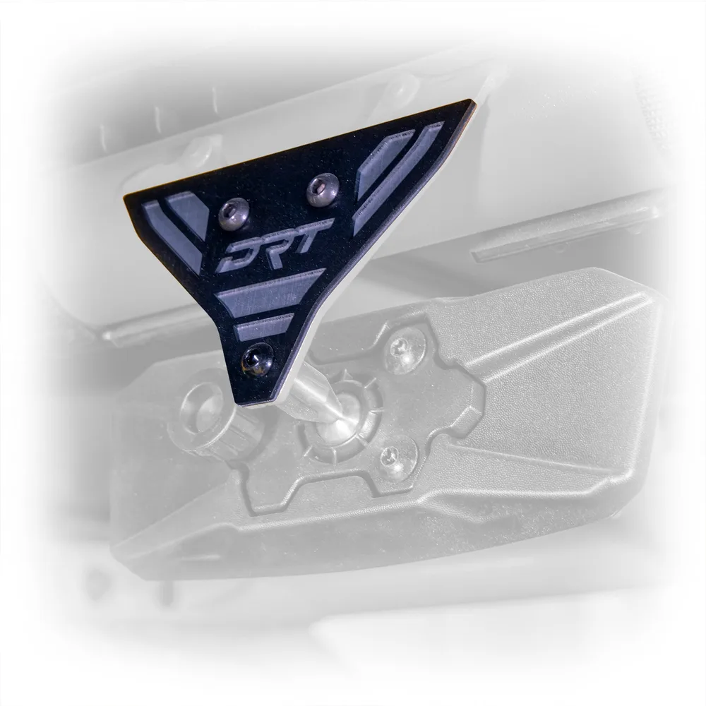 Placa Cubierta de Lengüeta de Espejo Central DRT (para jaula OEM) — Can-Am Maverick X3 / Maverick R — Semage Group