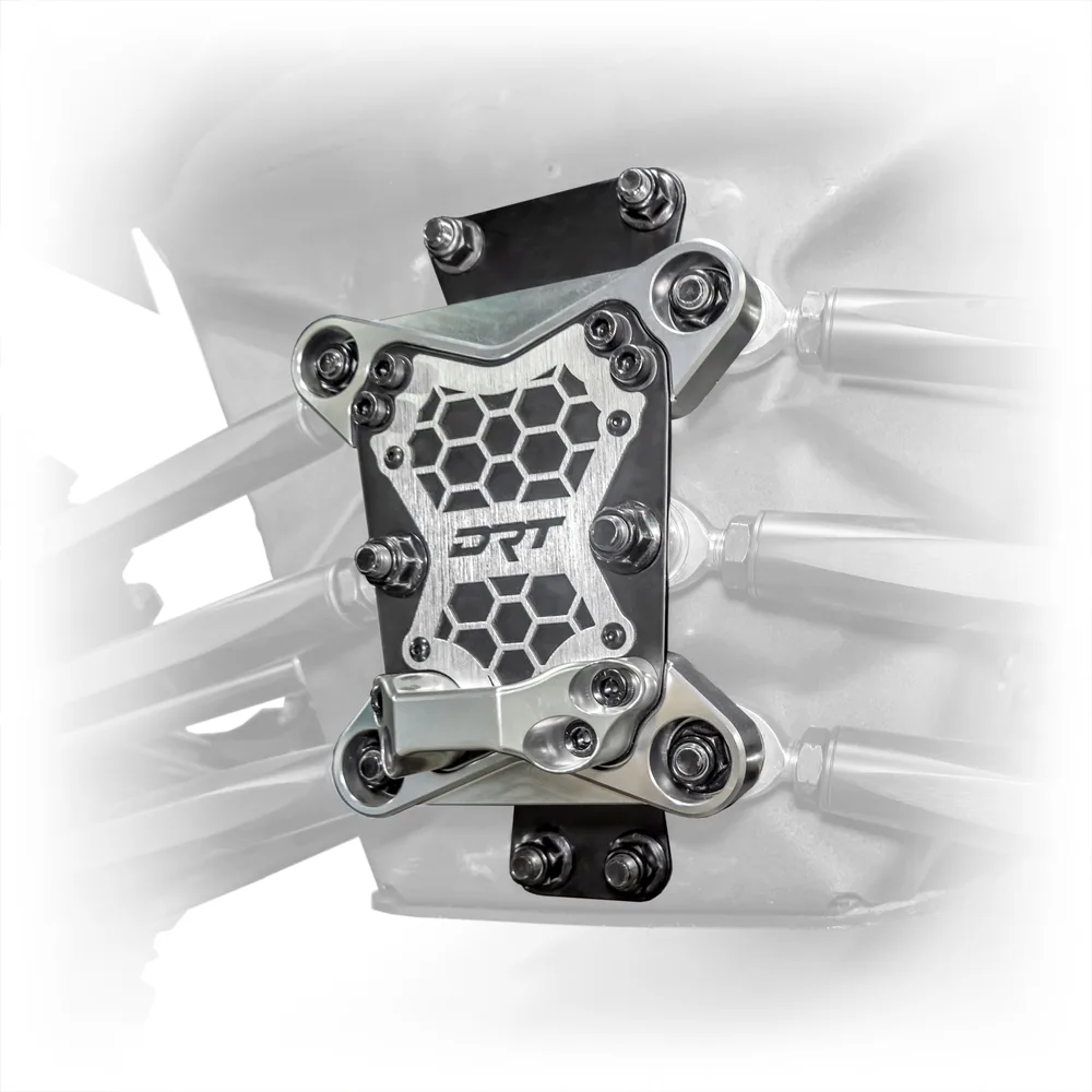 Kit de Placa de Radius Rods Billet de Aluminio de 3 Piezas DRT — Can-Am Maverick X3 2017+ — Semage Group
