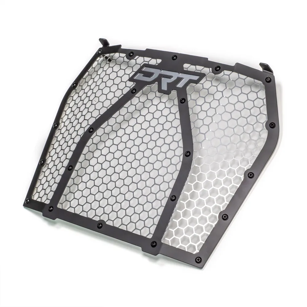 Parrilla Frontal, Negra / Raw DRT — Kawasaki Teryx KRX 1000 — Semage Group