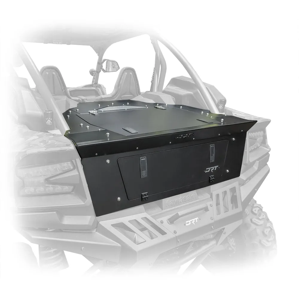 Trunk Enclosure de Aluminio para Almacenamiento DRT — Kawasaki Teryx KRX 1000 — Semage Group