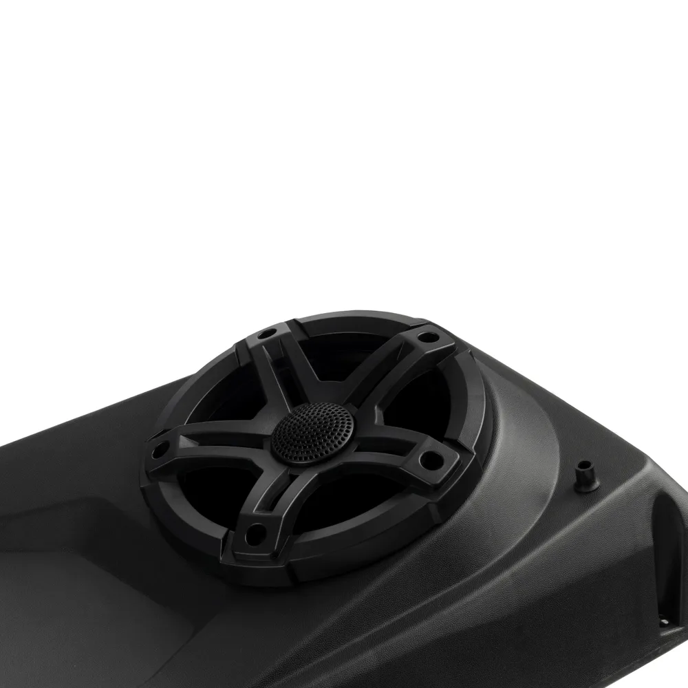 Cajón para bocinas de 6.5" en techo de Maverick X3 Motosound - Semage Group (foto 5)