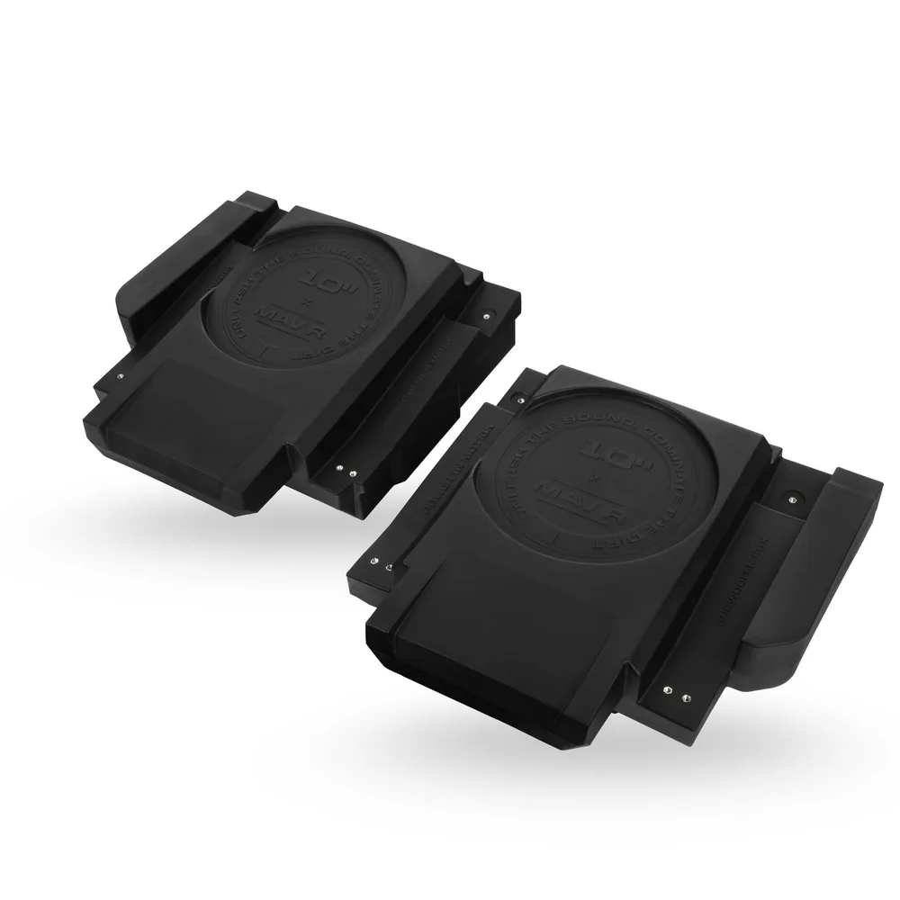 Cajones de bajo de 10" en asientos delanteros Maverick R Motosound - Semage Group (foto 1)