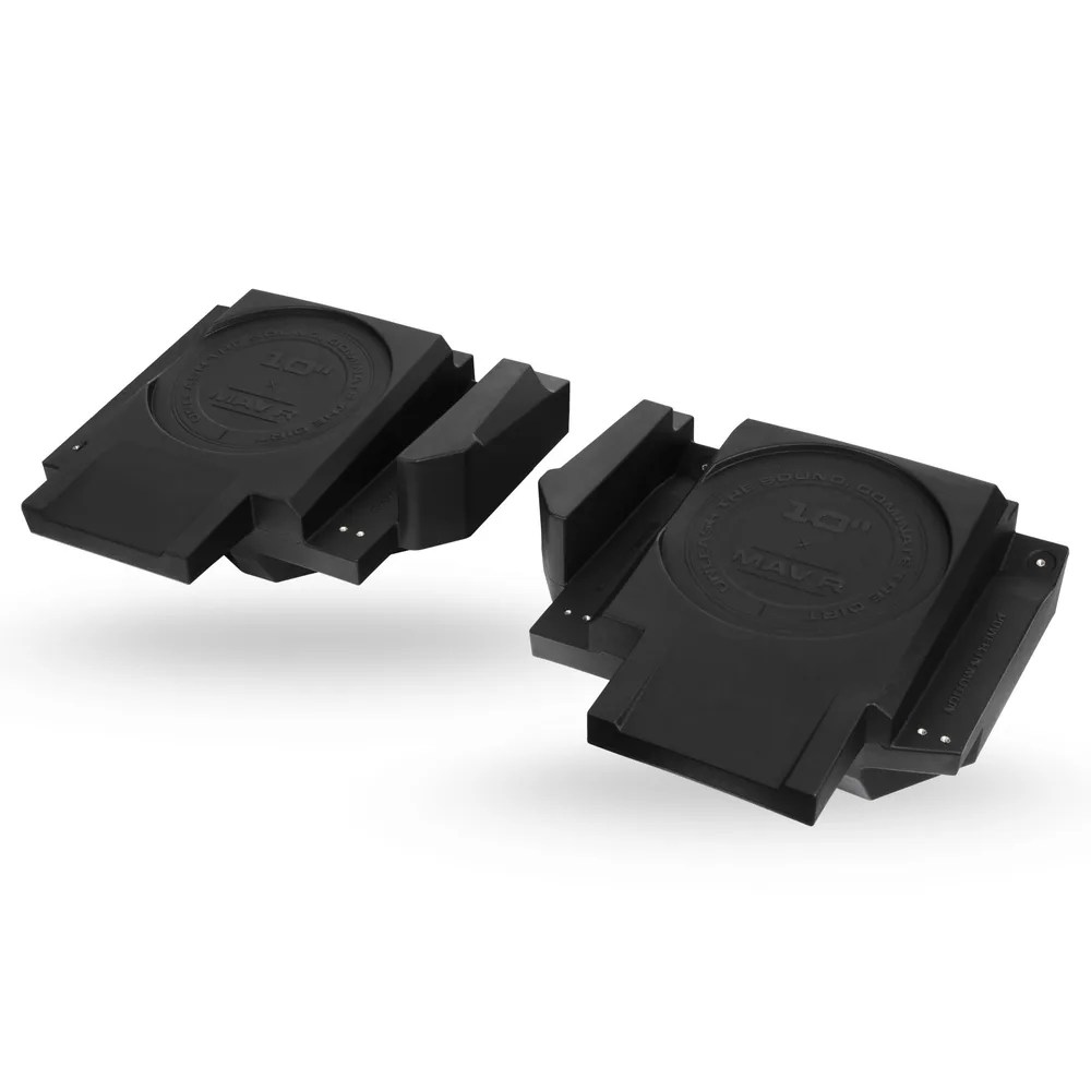 Cajones de bajo de 10" en asientos traseros para Maverick R Motosound - Semage Group (foto 1)