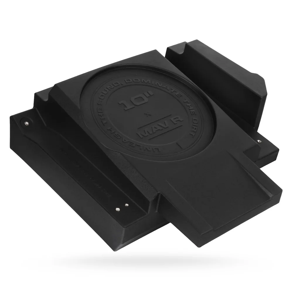 Cajones de bajo de 10" en asientos traseros para Maverick R Motosound - Semage Group (foto 4)