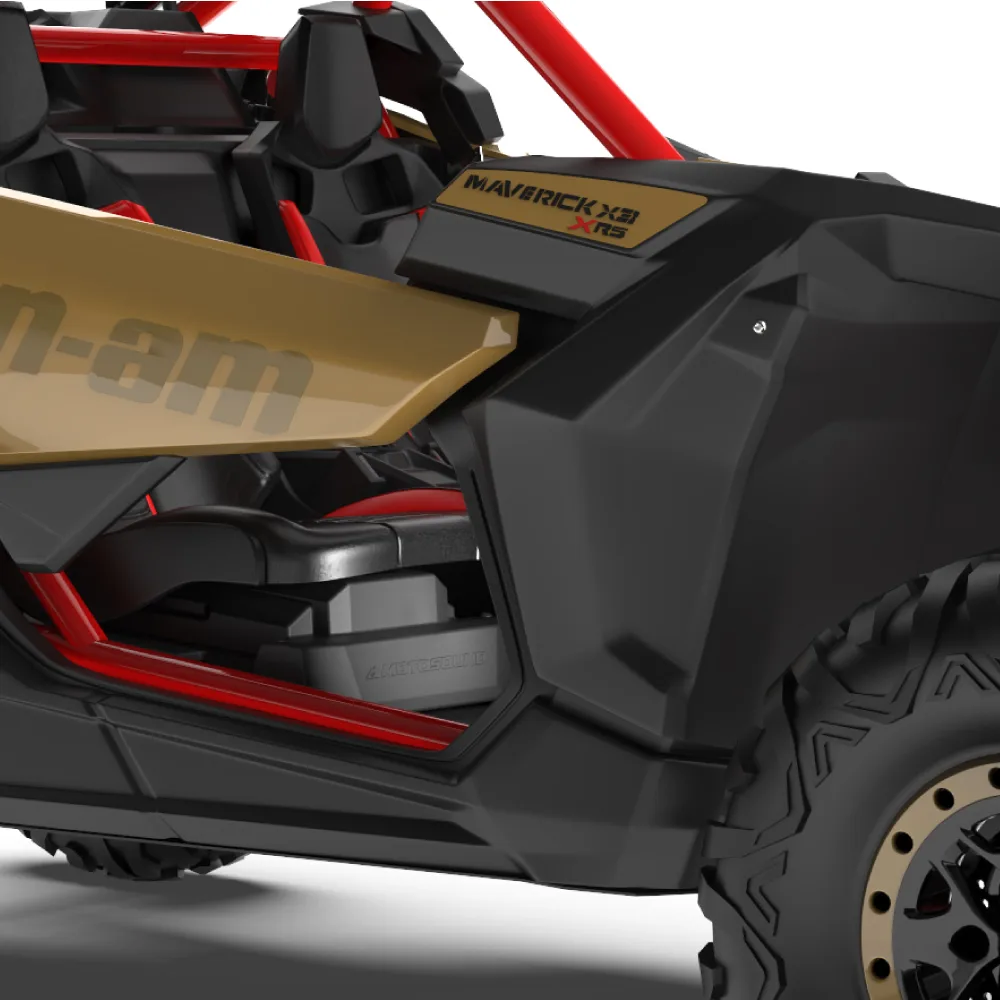 Cajón para bajo de 10" en asientos delanteros para Maverick X3 Motosound - Semage Group (foto 12)