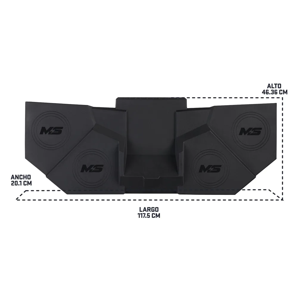 Cajón de bocinas de 6.5", 7.7" (JL Audio) y 8" para techo en Maverick R Motosound - Semage Group (foto 9)