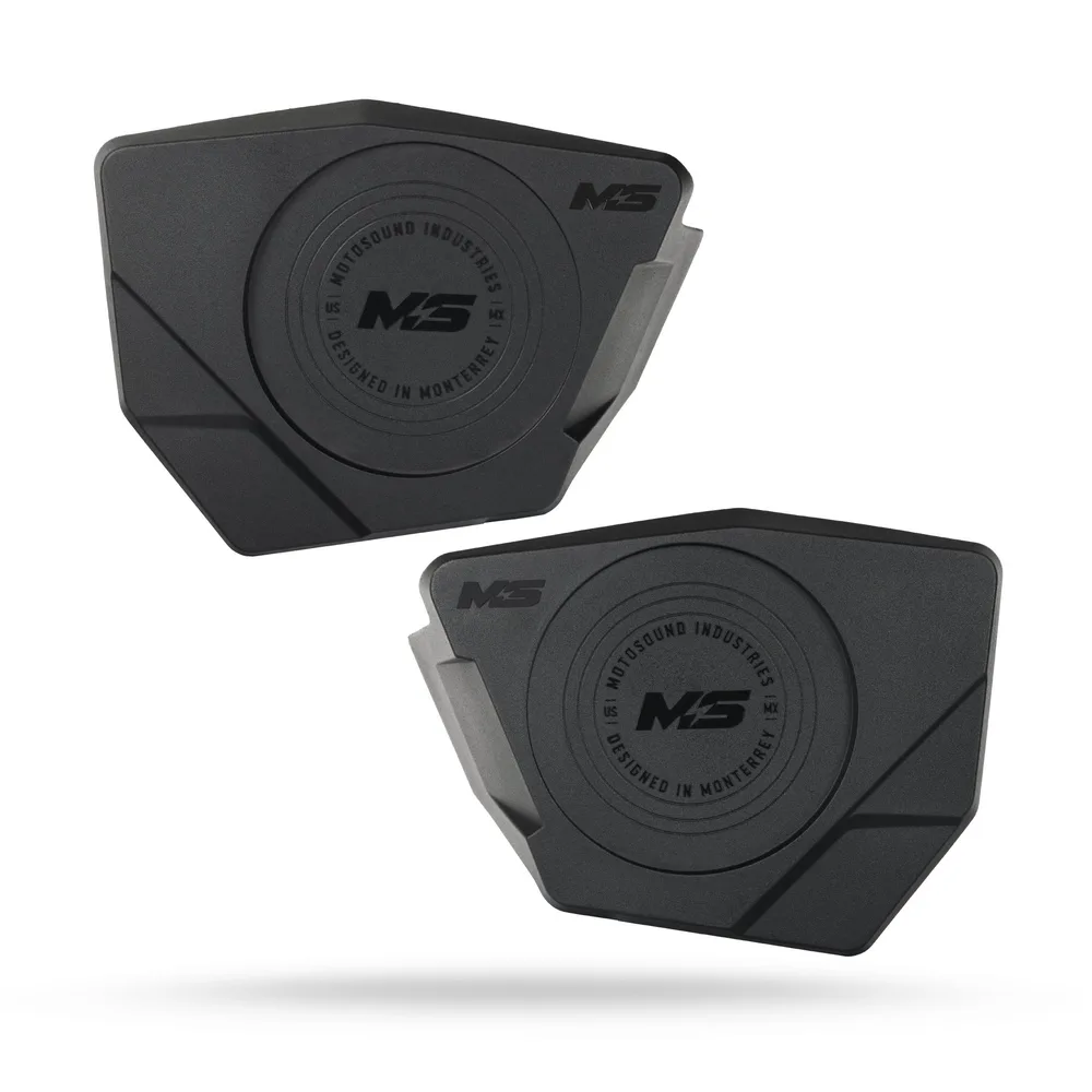 Cajones para bocinas de 6.5" - 8" en la parte superior de puertas traseras en Maverick R Motosound - Semage Group (foto 1)