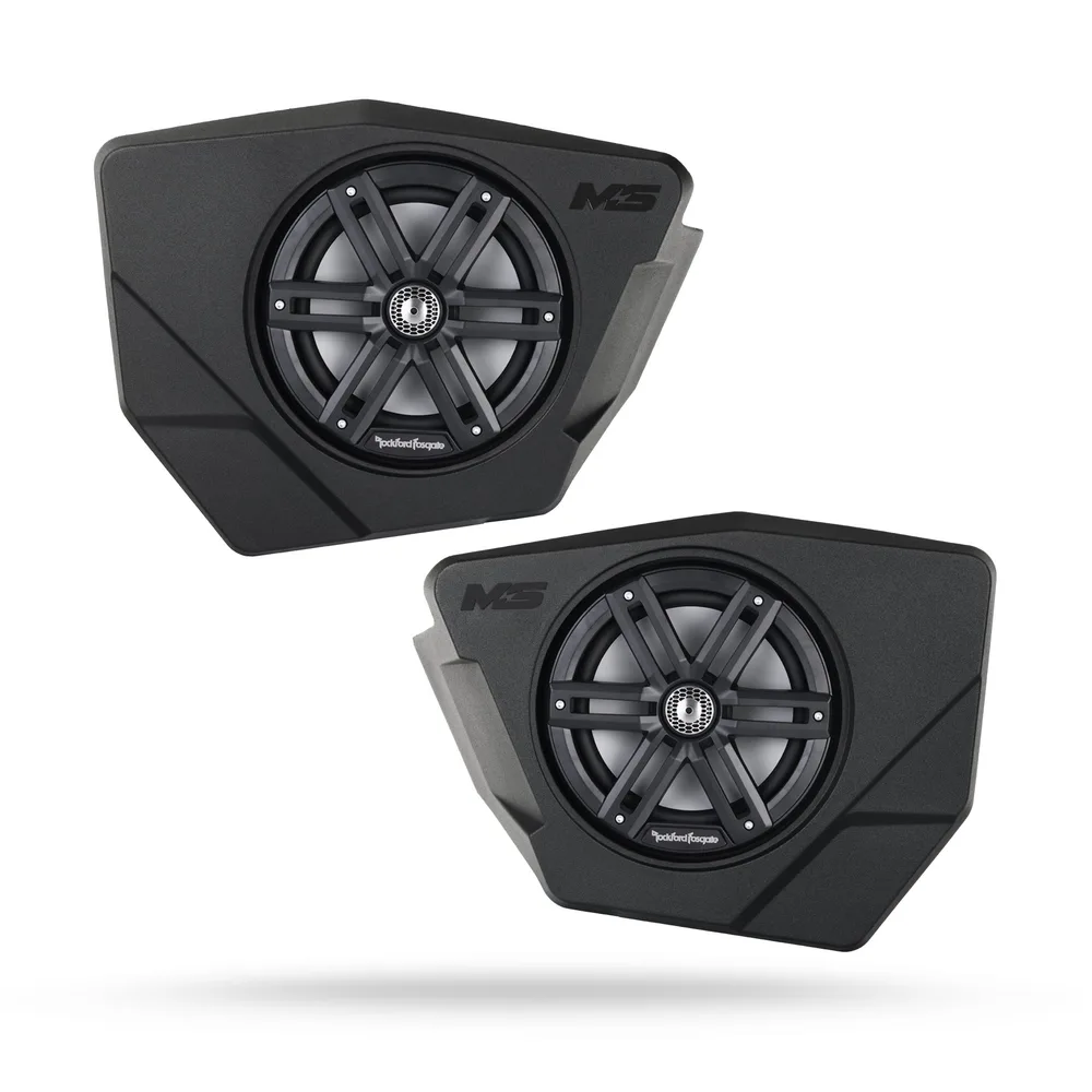 Cajones para bocinas de 6.5" - 8" en la parte superior de puertas traseras en Maverick R Motosound - Semage Group (foto 2)