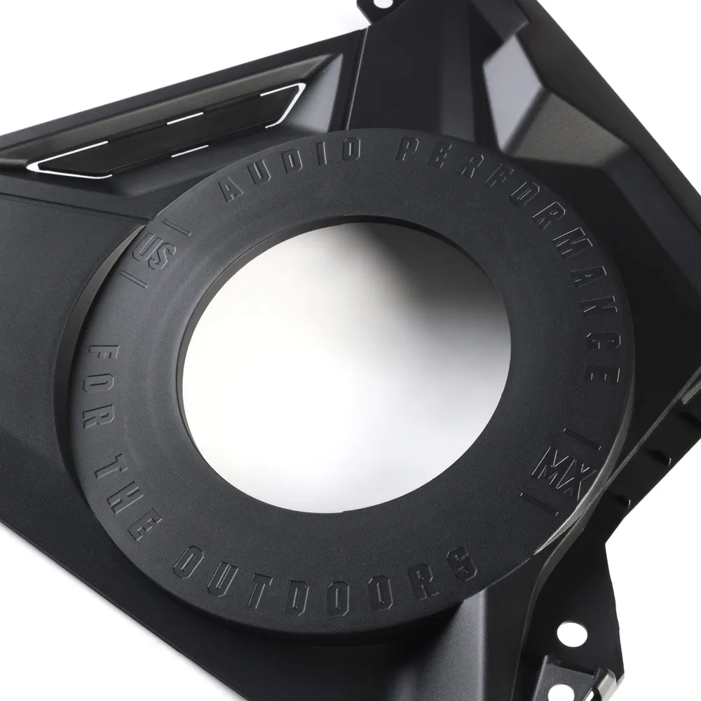 Panel para bocinas de 6.5" - 8" en tablero para Maverick R Motosound - Semage Group (foto 7)