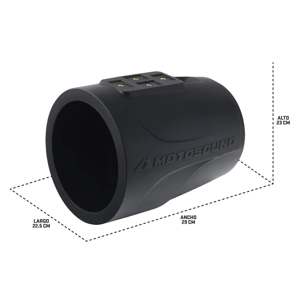 Cajón de torre para bocina de 8" Motosound - Semage Group (foto 6)