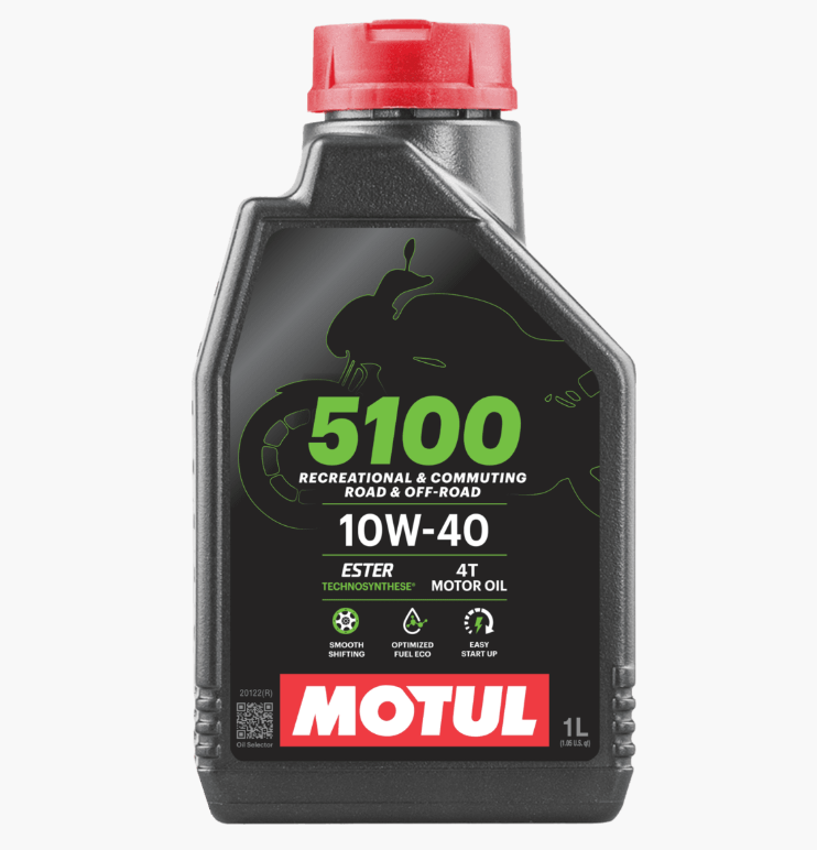 MOTUL 5100 10W-40, aceite de motor 4T Ester Technosynthese — Semage Group