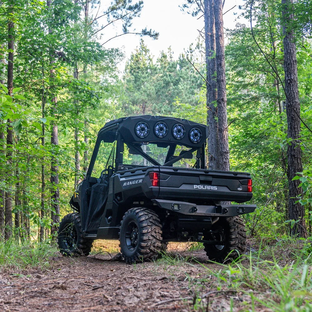 Tapa de Audio Trasera Rockford Fosgate (RNGR18-CAPM2) — Polaris Ranger 2018 en adelante - Semage Group (foto 4)