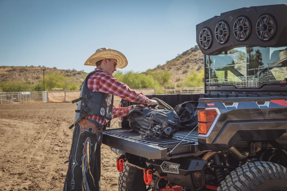 Tapa de Audio Trasera Rockford Fosgate (RNGR18-CAPM2) — Polaris Ranger 2018 en adelante - Semage Group (foto 7)