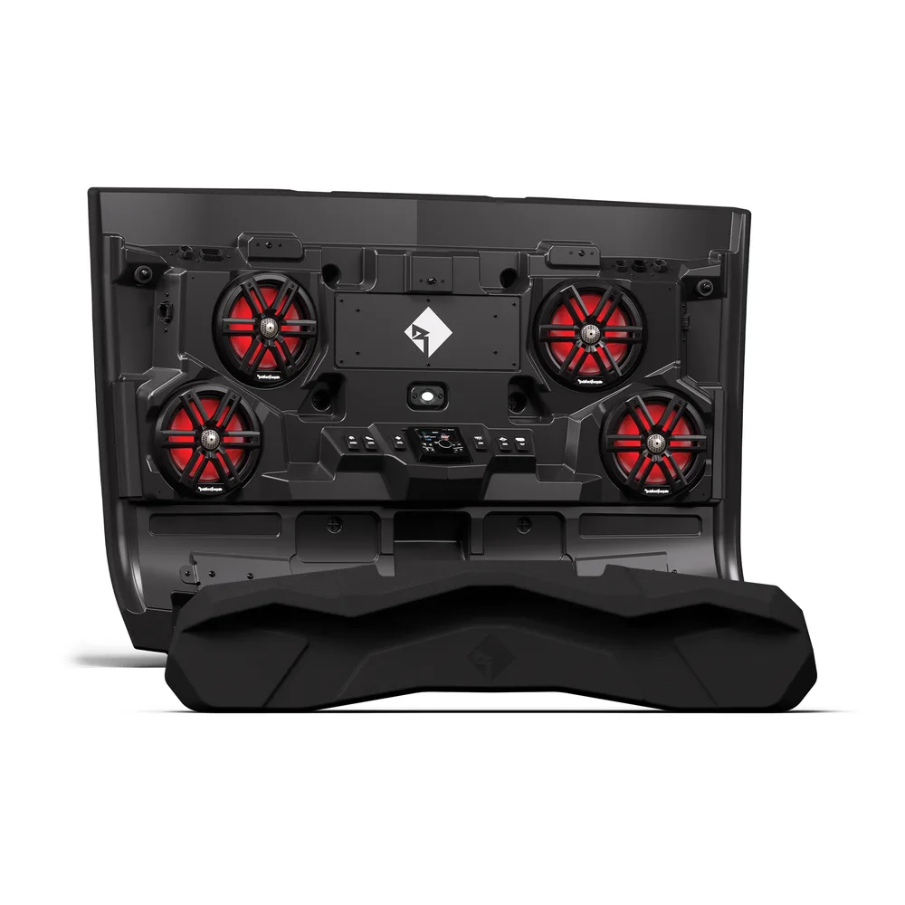Techo de Audio Delantero Rockford Fosgate (RNGR18-ROOF2M2) — Polaris Ranger 2 Puertas 2018 en adelante - Semage Group (foto 1)