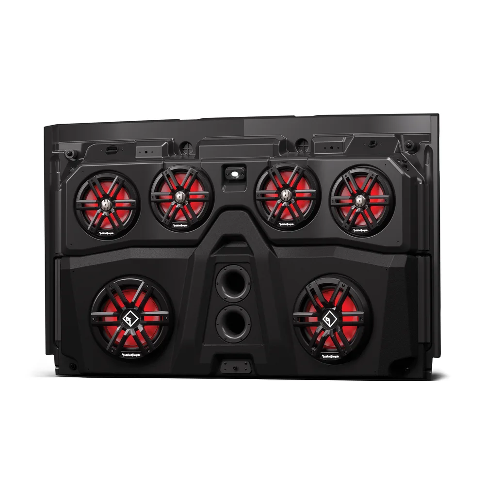 Techo de Audio Delantero y Trasero Rockford Fosgate (RNGR18-ROOF4M2) — Polaris Ranger Crew 2018 en adelante - Semage Group (foto 2)