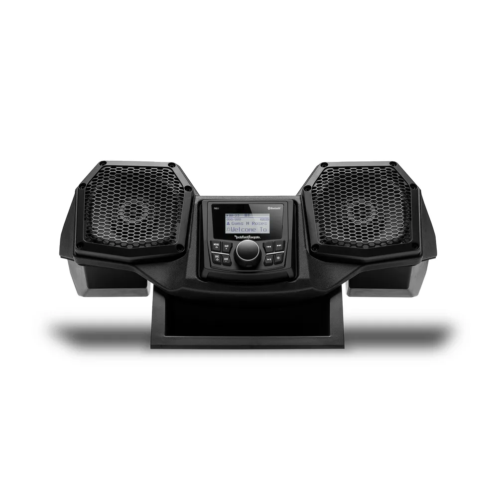 Sistema de Audio Todo en Uno Stage 1 Rockford Fosgate (RNGR18-STG1) — Polaris Ranger 2018 en adelante - Semage Group (foto 1)