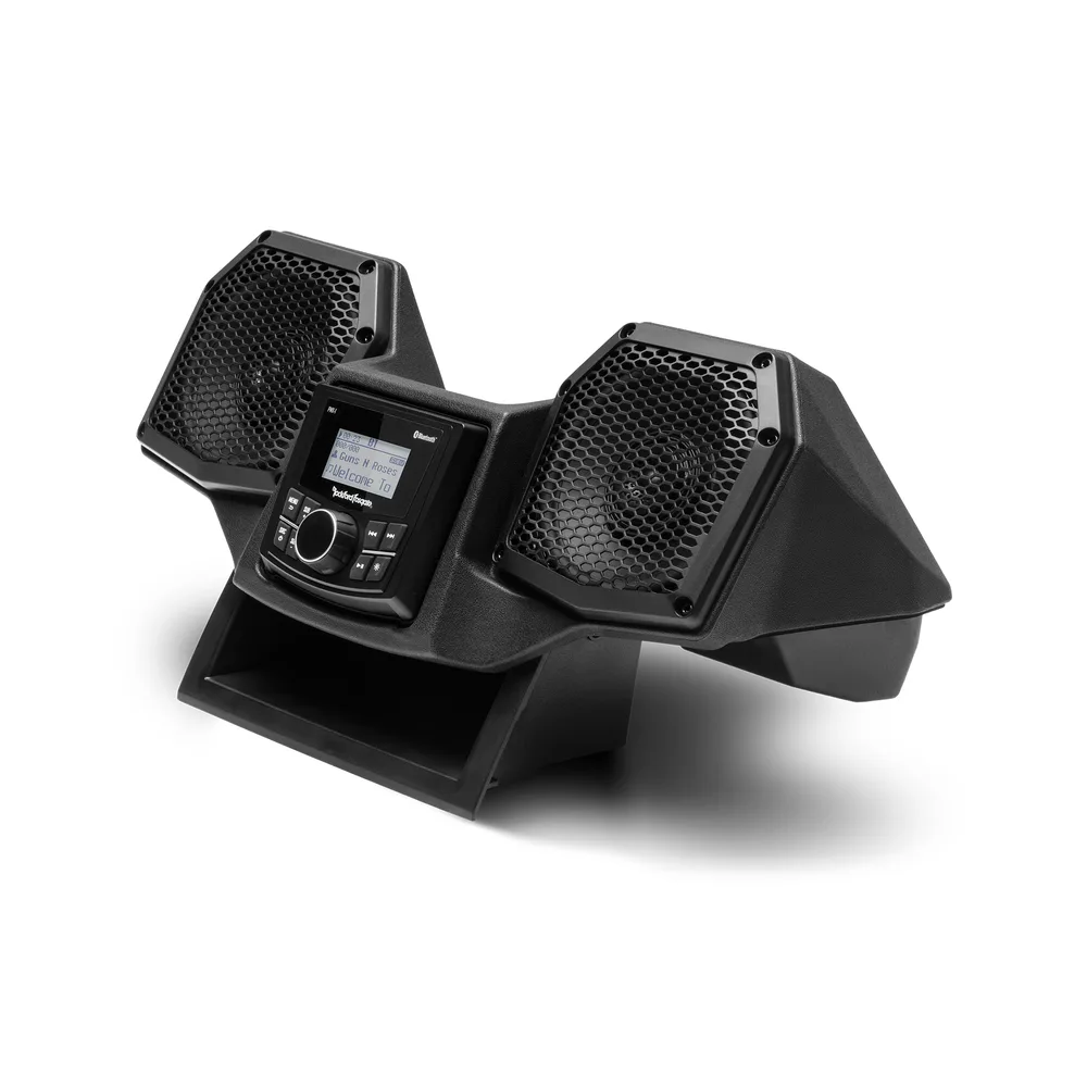Sistema de Audio Todo en Uno Stage 1 Rockford Fosgate (RNGR18-STG1) — Polaris Ranger 2018 en adelante - Semage Group (foto 3)