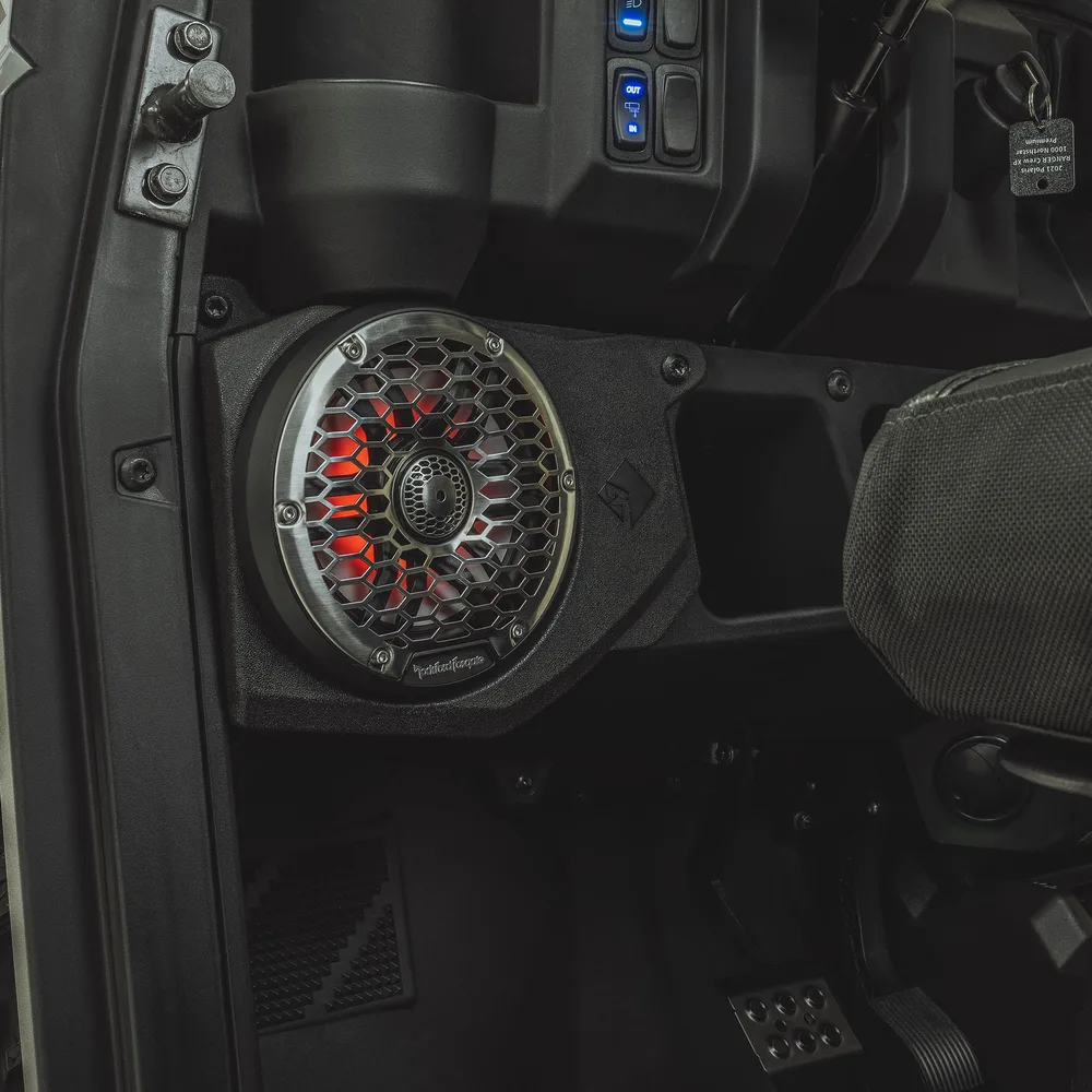 Sistema de Audio Stage 6 para Ride Command Rockford Fosgate (RNGR18RC-STG6) — Polaris Ranger 2018 en adelante - Semage Group (foto 4)