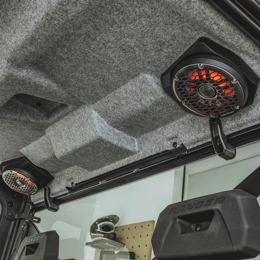Sistema de Audio Stage 6 para Ride Command Rockford Fosgate (RNGR18RC-STG6) — Polaris Ranger 2018 en adelante - Semage Group (foto 6)