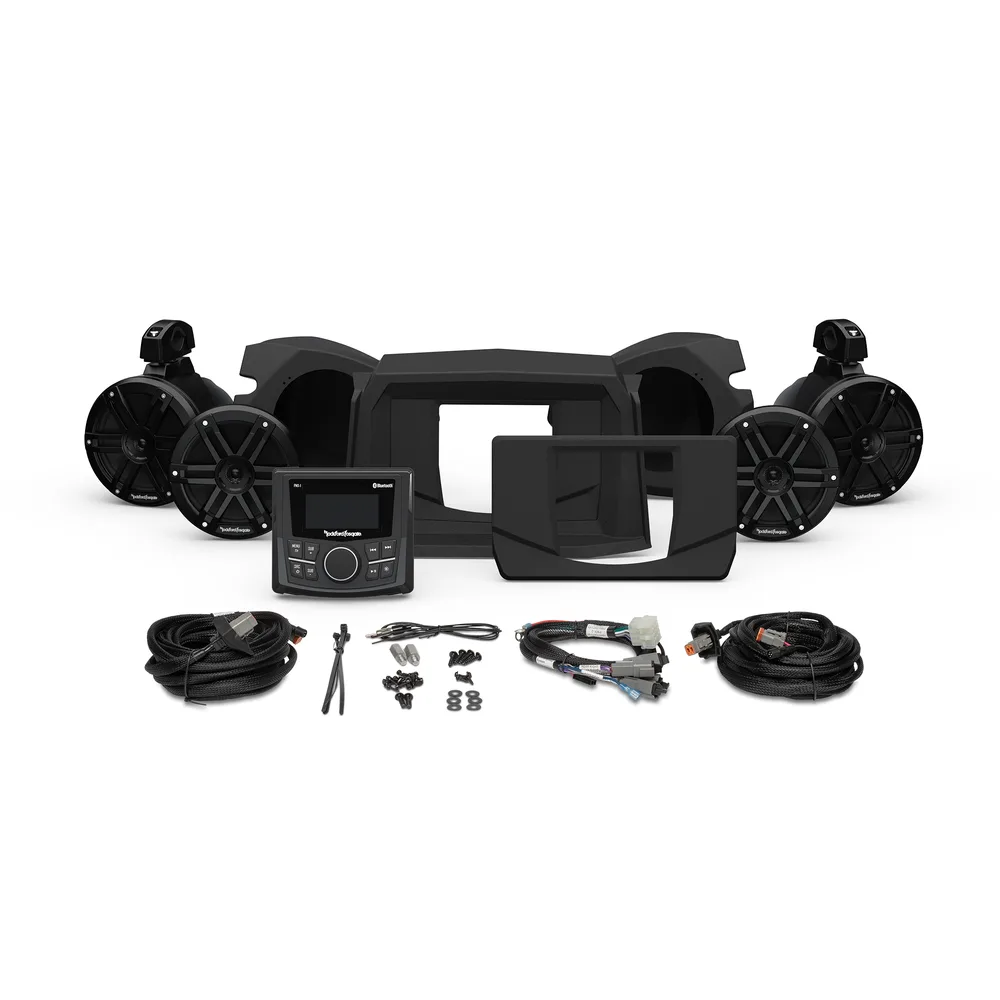Sistema de Audio Stage 2 Rockford Fosgate (RZR14-STG2) — Polaris RZR 2014-2023 - Semage Group (foto 2)