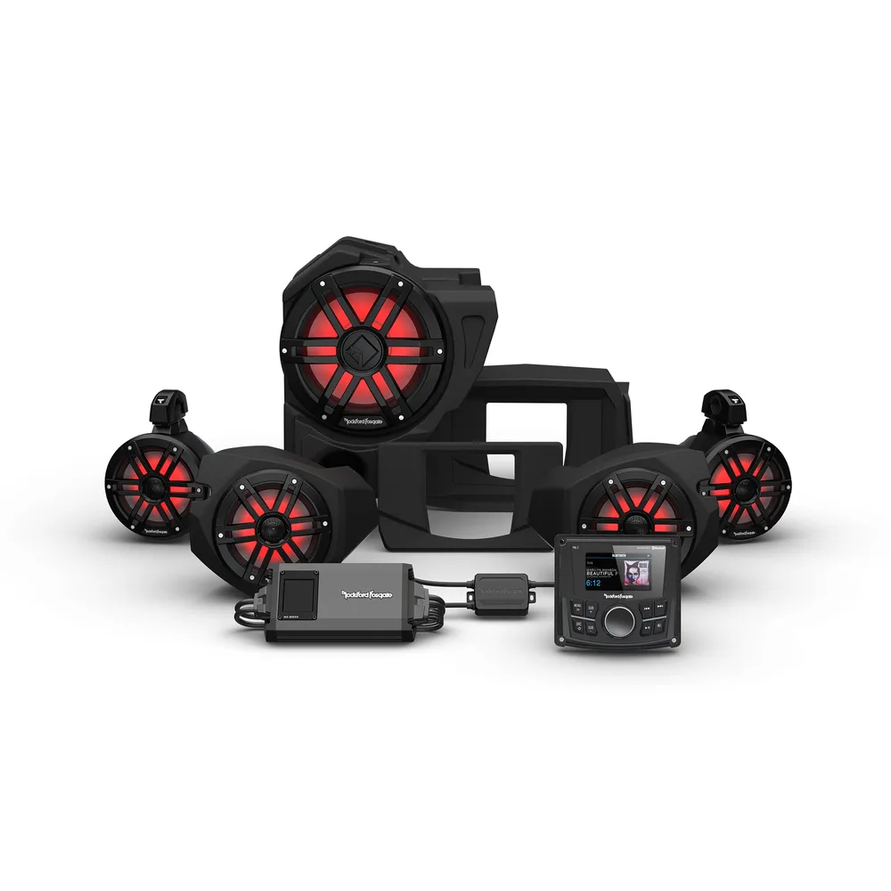 Sistema de Audio Stage 4 Rockford Fosgate (RZR14-STG4) — Polaris RZR 2014-2023 - Semage Group (foto 1)