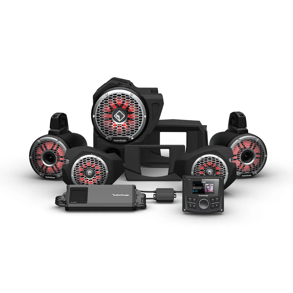 Sistema de Audio Stage 6 Rockford Fosgate (RZR14-STG6) — Polaris RZR 2014-2023 - Semage Group (foto 1)