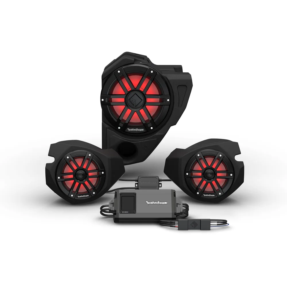 Sistema de Audio Stage 3 para Ride Command Rockford Fosgate (RZR14RC-STG3) — Polaris RZR 2014 en adelante - Semage Group (foto 1)