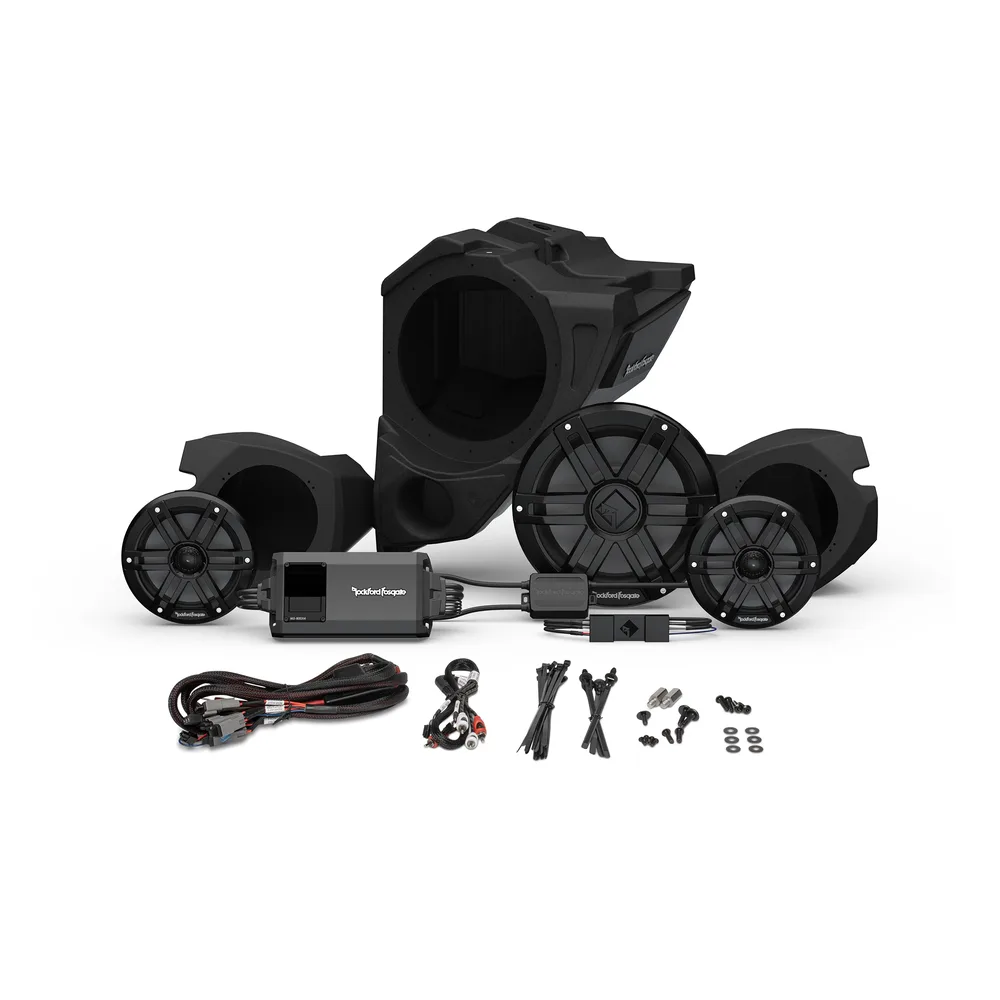 Sistema de Audio Stage 3 para Ride Command Rockford Fosgate (RZR14RC-STG3) — Polaris RZR 2014 en adelante - Semage Group (foto 2)