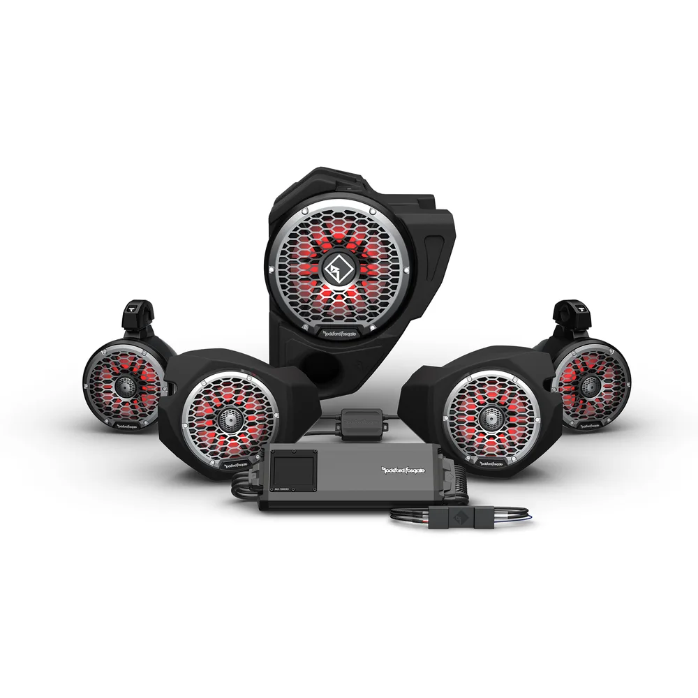 Sistema de Audio Stage 5 para Ride Command Rockford Fosgate (RZR14RC-STG5) — Polaris RZR 2014 en adelante - Semage Group (foto 1)