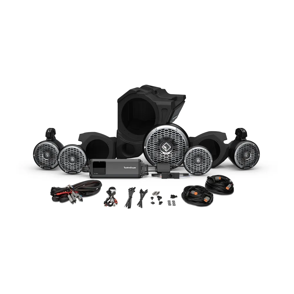 Sistema de Audio Stage 5 para Ride Command Rockford Fosgate (RZR14RC-STG5) — Polaris RZR 2014 en adelante - Semage Group (foto 2)