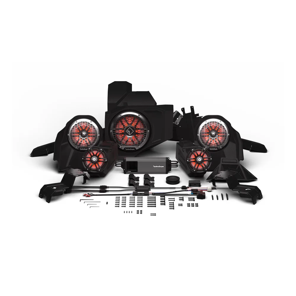 Sistema de Audio Stage 6 de 1,500 W con Ride Command Rockford Fosgate (RZR24RCXP-STG6) — Polaris RZR XP 2024 en adelante - Semage Group (foto 8)