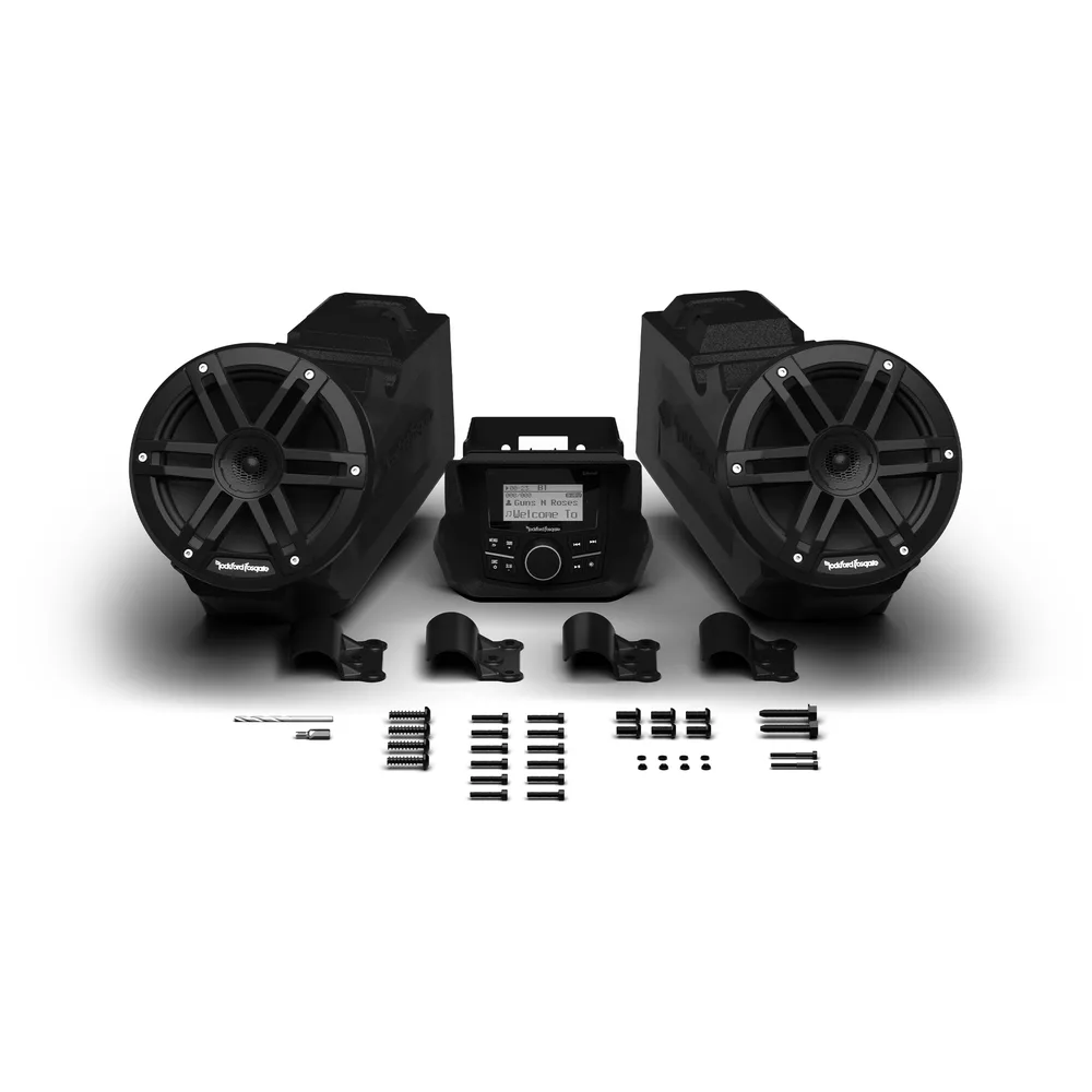 Sistema de Audio Stage 1 de 100 W Rockford Fosgate (RZR24XP-STG1) — Polaris RZR XP 2024 en adelante - Semage Group (foto 5)