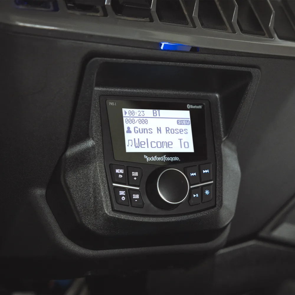 Sistema de Audio Stage 1 de 100 W Rockford Fosgate (RZR24XP-STG1) — Polaris RZR XP 2024 en adelante - Semage Group (foto 8)