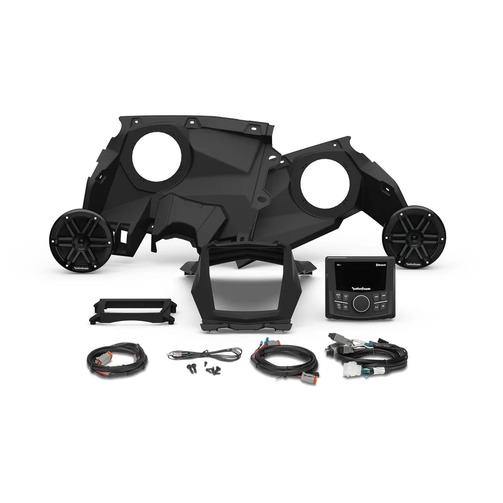 Sistema de Audio Stage 1 Rockford Fosgate (X317-STG1) — Can-Am Maverick X3 - Semage Group (foto 2)