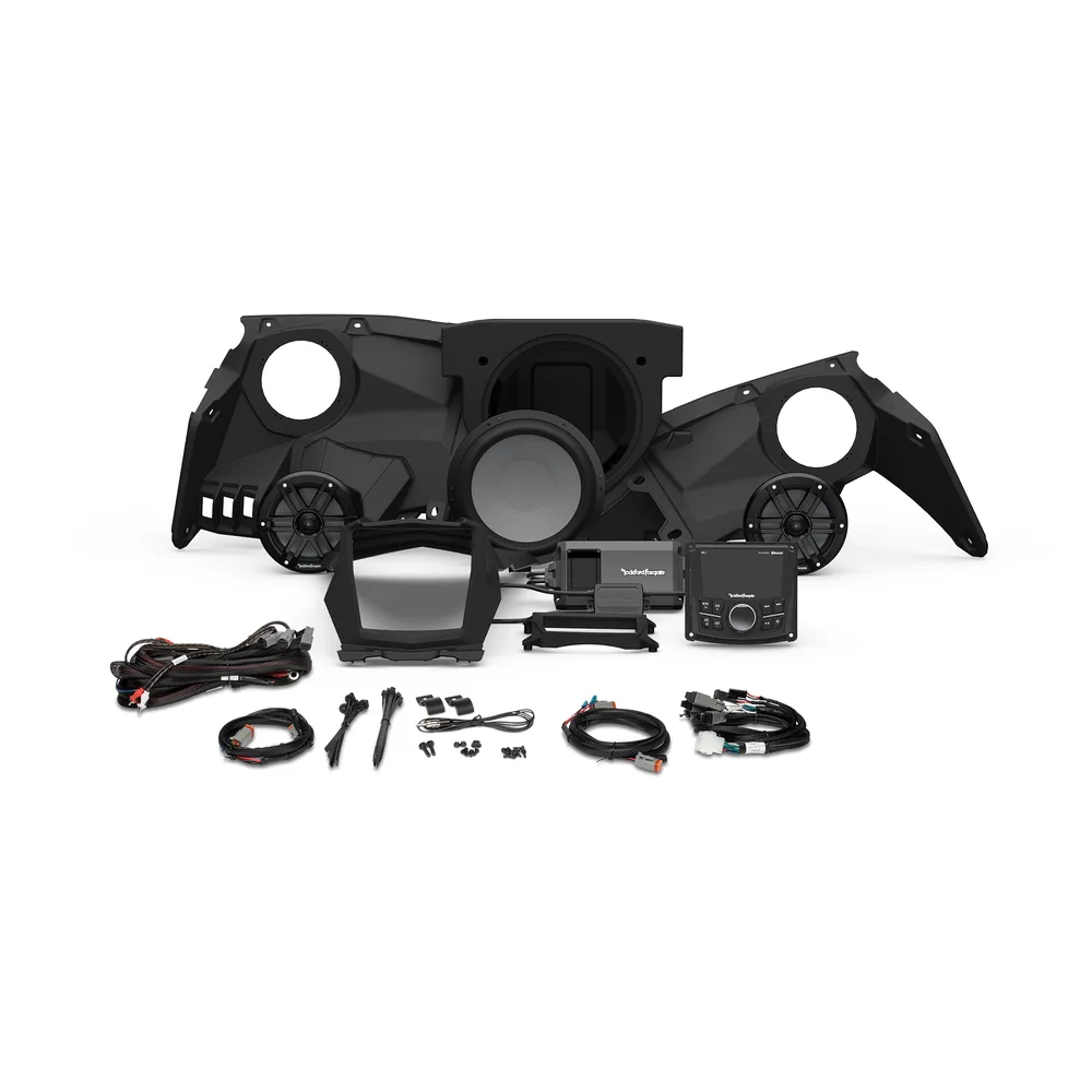 Sistema de Audio Stage 3 Rockford Fosgate (X317-STG3) — Can-Am Maverick X3 - Semage Group (foto 2)