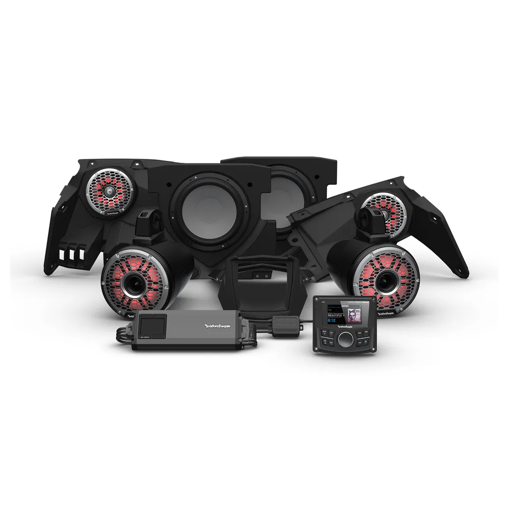 Sistema de Audio Stage 6 Rockford Fosgate (X317-STG6) — Can-Am Maverick X3 - Semage Group (foto 1)