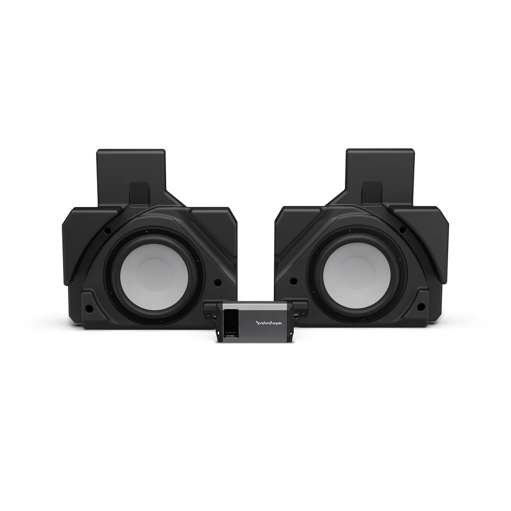 Solución de Subwoofer Trasero de 1,000 W Rockford Fosgate (X317MAX-RSS) — Can-Am Maverick X3 MAX - Semage Group (foto 1)