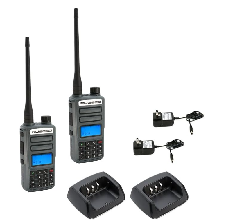 Par de radios Rugged GMR2 Plus con cargadores — Semage Group