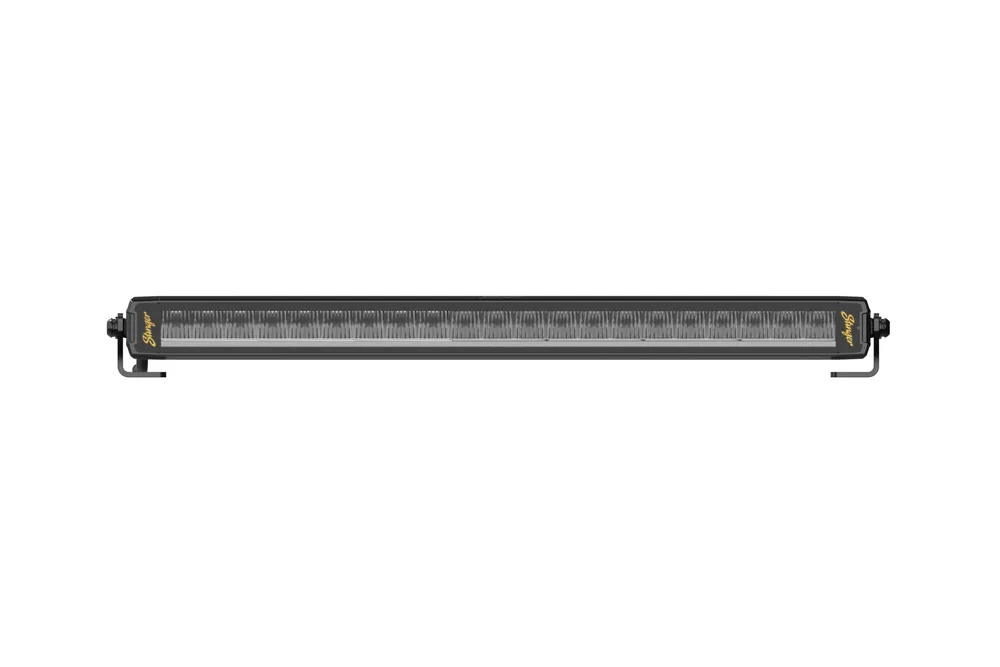 Barra de Luces LED Recta HEXCORE Universal de 20", haz flood con luces de posición ámbar y blanca — Stinger - Semage Group