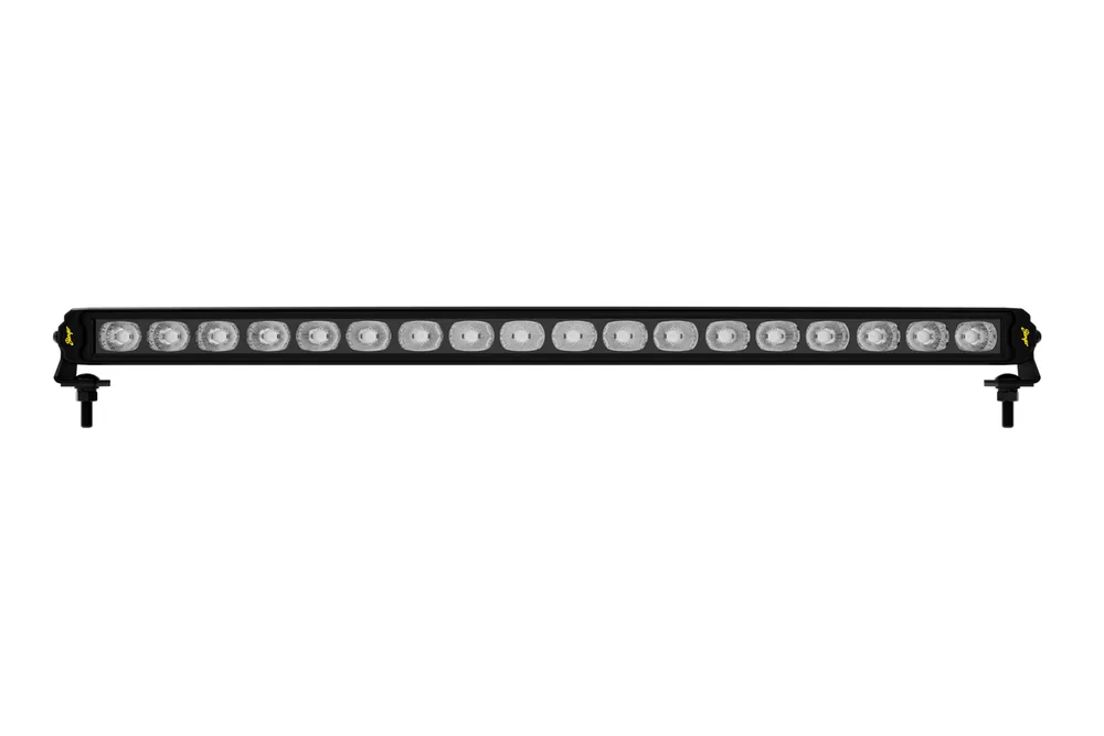 Barra de Luces LED Curva HEXCORE Universal de 30", haz combinado flood y spot con luces de posición ámbar y blanca — Stinger - Semage Group