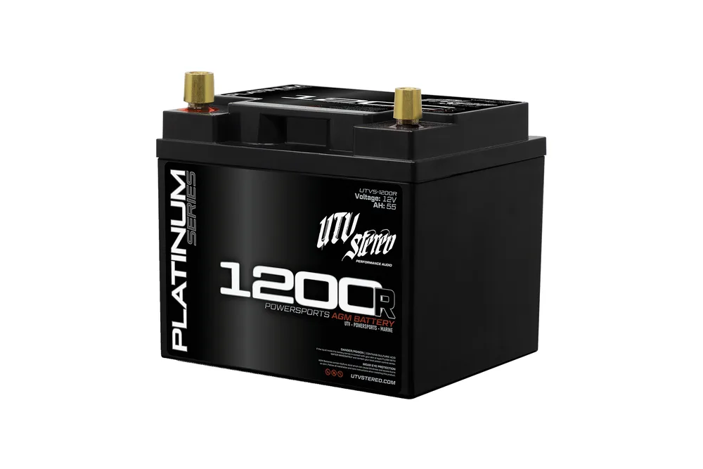 Batería AGM Platinum Series 1200R (polaridad inversa) UTV Stereo - Semage Group