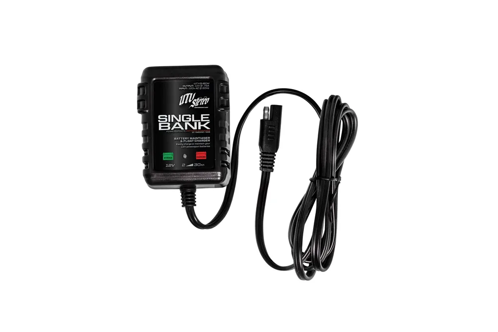 Cargador y Mantenedor Automático de Batería de 12V UTV Stereo - Semage Group
